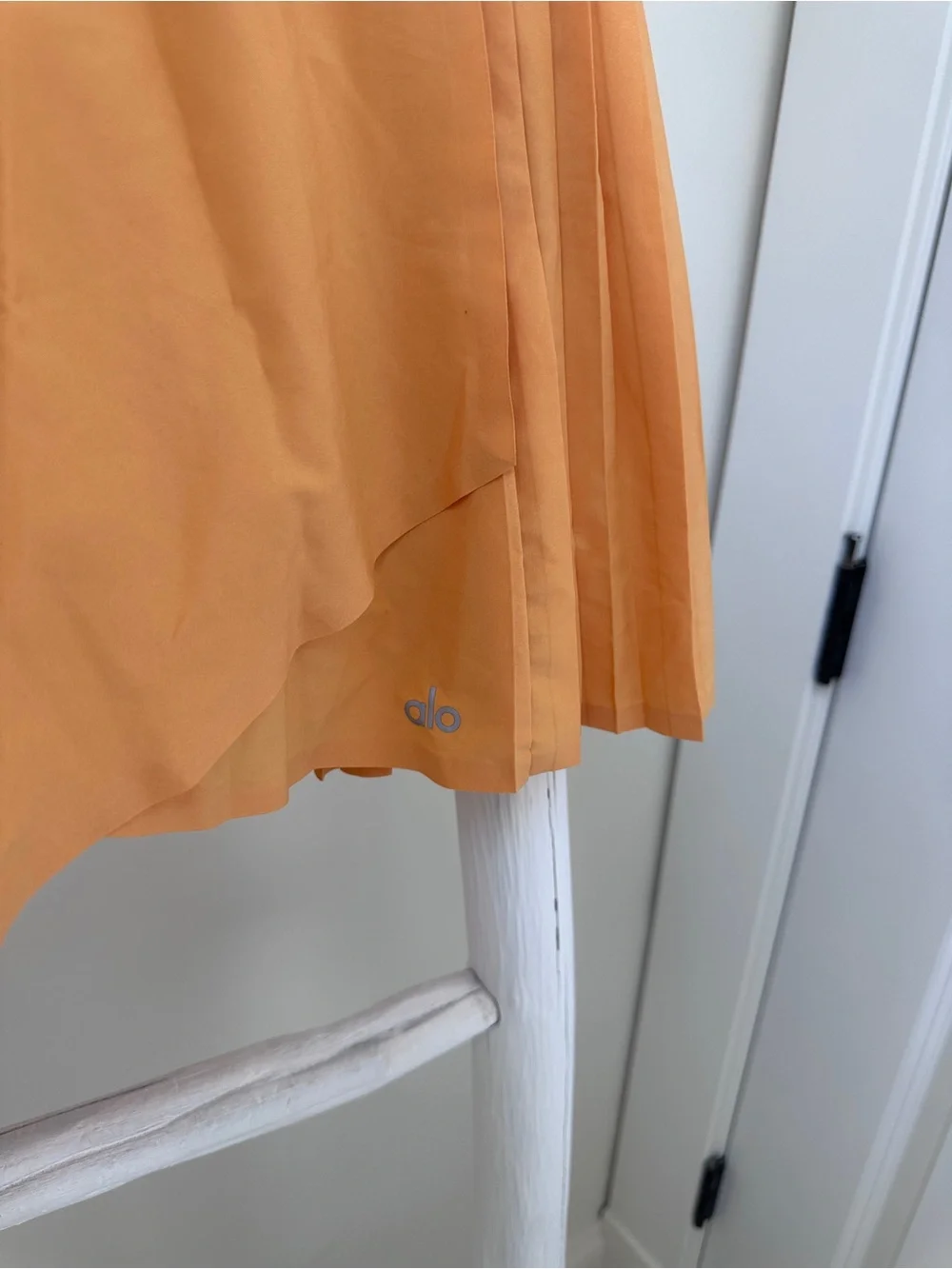 ALO Aces Sports Sunny Skort Golden Orange Size Small